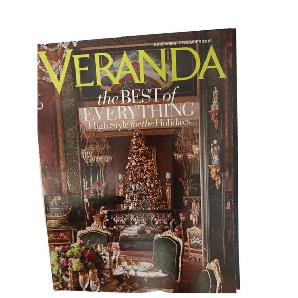 Lot Of 3 VERANDA Magazines 2016 Including HOLIDAY Issue March September November - Picture 3 of 11